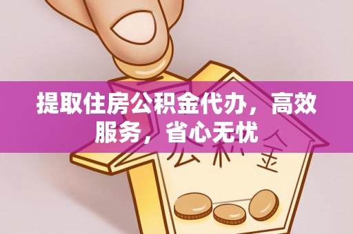 淮阳提取住房公积金代办，高效服务，省心无忧