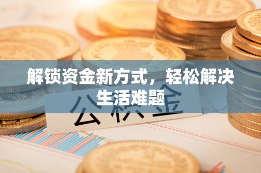 淮阳解锁资金新方式，轻松解决生活难题