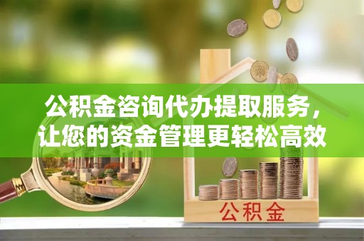 淮阳公积金咨询代办提取服务，让您的资金管理更轻松高效
